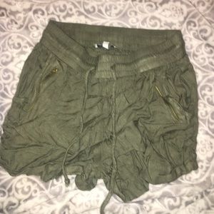 Charlotte Russe Green Shorts